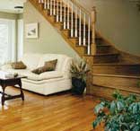 hardwood steps & railings