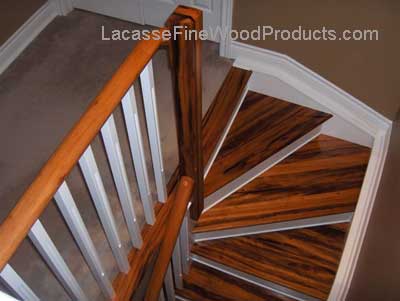 tigerwood steps