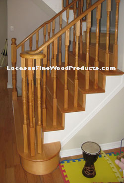 oak stair treads, starter treads