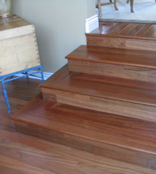 Brazilian Cherry Hardwood Stair Treads, Sudbury Ontario