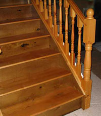 Alder Stair Tread