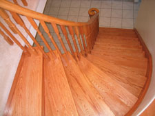 custome oak wood stairs, Toronto