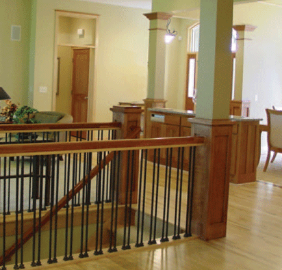 square metal balusters